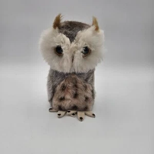 Vintage Steiff 6.5" Spotted Owl "Wiggi" 2625/15 W/Tag Signed on Foot - Picture 1 of 9