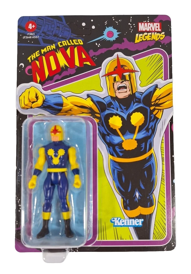 Marvel Legends The Man Called Nova 3.75” Retro Collection Hasbro Action Figure