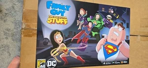 2018 SDCC COMIC CON FOX POSTER FAMILY GUY THE QUEST FOR STUFF DINOSAURS PETER  - Picture 1 of 1