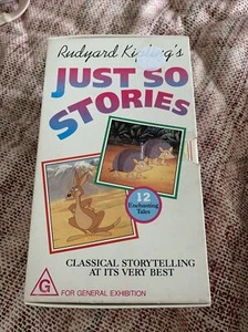 Richard Kiplings Just So Stories VHS Tapes x 3 Box Set - Picture 1 of 3