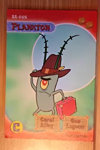 Pantaloni quadrati Spongebob TCG - ""Plancton"" AA-008 - Foto 1 di 1
