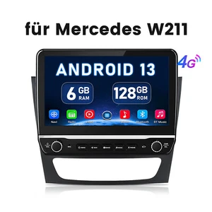 10.1" Android 13 Autoradio Für Mercedes Benz CLS E-Class W211 W219 GPS NAVI DSP - Bild 1 von 14