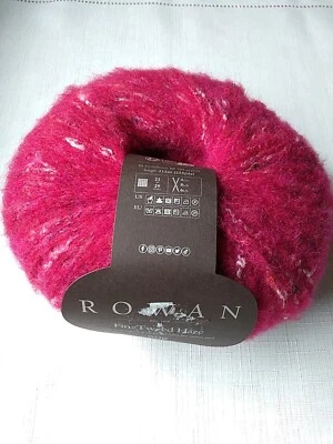 Rowan Fine Tweed Haze #03 Pink 50 g Skein Alpaca Wool Blend - Image 1 of 4