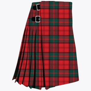 Dunbar Modern Reiver Tartan Kilt Herren Handarbeit Traditionell 8 Yard Kilts - Bild 1 von 2