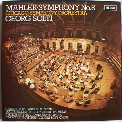 Mahler - Symphony No.8 - Solti/Chicago Symphony Orch (2LP Boxed Set) - Image 1 of 4