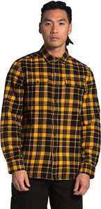 The North Face Mens Arroyo Flannel Button Shirt Summit Gold - Medium - Picture 1 of 5