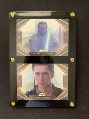 Набор коллекционных карт 2023 Topps Obi-Wan Kenobi сезон 1 в рамке Kenobi Skywalker - Изображение 1 из 4