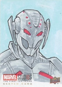Tarjeta de boceto de Marvel The First Ten (10) Years, Freddy Lopez Jr 1/1 - Imagen 1 de 2