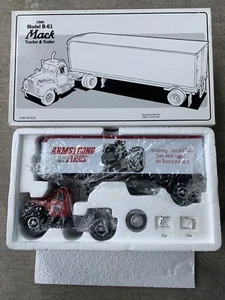First Gear 1/34 Scale 19-1465 1960 Model B-61 Mack + Trailer Armstrong Tires - Picture 1 of 1