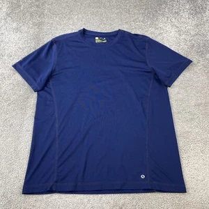 Xersion Power Tee Men's Large Blue Short Sleeve Athletic - Picture 1 of 8