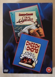 CHEECH & CHONG / BOX SET 2 X DVD / UP IN SMOKE & STILL SMOKIN / STONER COMEDY - Foto 1 di 5