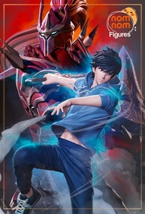 Sung Jin Woo / Igris - Nivelación en solitario - Figura Fan Art - Impresión de resina 3D 279 mm - Imagen 1 de 9