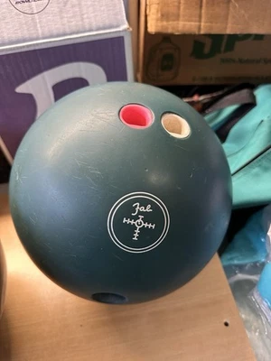 Hammer Urethane Fab 保龄球 - 15 磅 11 盎司蓝色绿色保龄球右手 - SD — 第 1/4 张图片