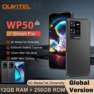 Oukitel WP50 5G Rugged Smartphone 12GB+256GB 6500mAh Android 14 6.60'' 48MP NFC - Picture 1 of 21