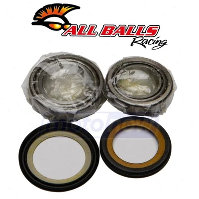 All Balls Steering Stem Bearing Kit for 1974 Yamaha DT360 - Control Steering sx Foto 1 de 4