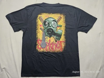 Camisa Slipknot Rock Band Asiática Talla 2XL Negra Estampado Delantero y Trasero Foto 1 de 4