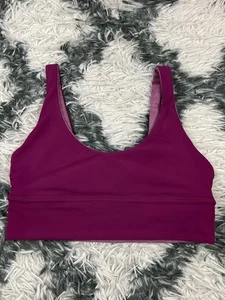 Sujetador reversible Lululemon Align para mujer A/B magenta/magenta jaspeado talla 8 - Imagen 1 de 10
