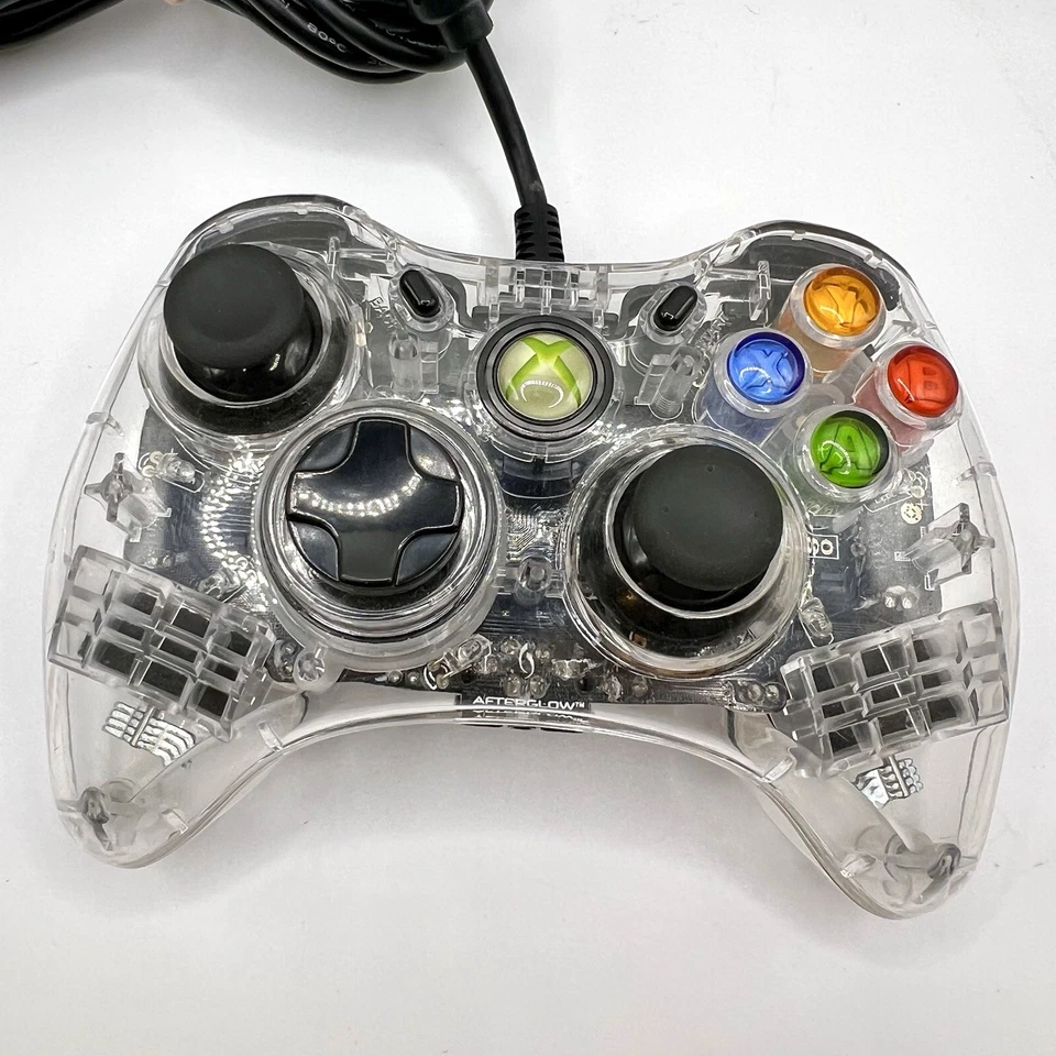 AfterGlow Clear  Xbox 360 Controller - Image 1 of 4