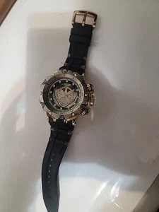 Orologio Invicta Uomo Subaqua 50mm Cinturino Silicone Cassa Acciaio Quarzo Svizzero 24369 - Foto 1 di 13