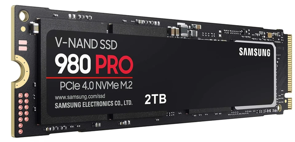 NEW SEALED Samsung 980 PRO 2TB PCIe 4.0 NVMe M.2 SSD MZ-V8P2T0B/AM Gen4 Gaming - image 1 of 2