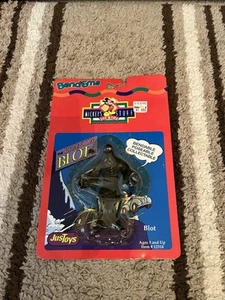 Vintage Disney The Phantom Blot Bend-Ems Toys Bendable Mickey's Stuff - Picture 1 of 3