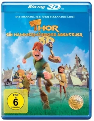 Thor - Ein hammermässiges Abenteuer 3D: Blu-ray 3D + 2D (Blu-ray) (UK IMPORT) Foto 1 de 4