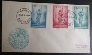 Philippines 1946 Independence First Day Cover - Picture 1 of 1