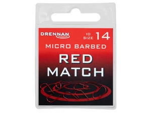 Ganchos Drennan Red Match micro púas 10 piezas pesca flotante y fósforo - Imagen 1 de 4