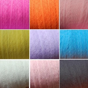 2-8m Spitze Polyester Spitzenband Lace 13 Farben Schleifenband 4cm ab 0,46€/m - Picture 1 of 18