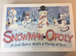 Snowman Opoly Board Game by Late For the Sky New - Picture 1 of 11