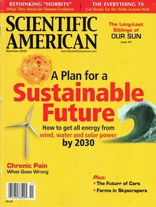 SCIENTIFIC AMERICAN Magazine November 2009 A Path to Sustainable Energy by 2030 - Imagen 1 de 3