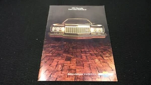 Vintage 1974 CHEVROLET Sales Brochure Caprice Classic / Impala / Bel Air - Bild 1 von 9