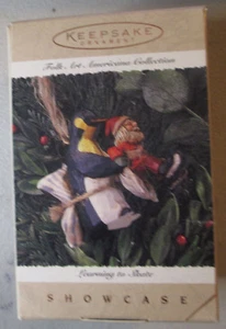 Hallmark Folk Art Americana 1995 - Aprendiendo a patinar - Imagen 1 de 1