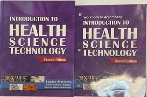 High School Health Care Science Technology Text Workbook Bundle Homeschool - Imagen 1 de 1