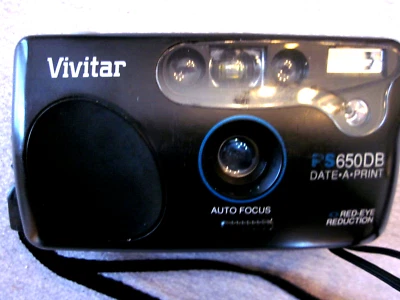 Vintage Camera - Vivitar PS650DB 35 mm point&shoot - Image 1 of 4