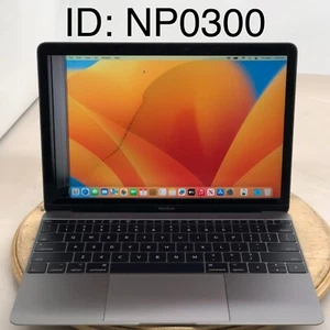 APPLE MACBOOK A1534 12" MID-2017 1.3GHZ DUAL-CORE i5 16GB RAM 256GB NVME *READ - Picture 1 of 13