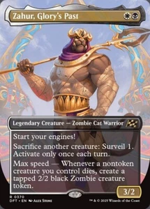 Zahur, Glory's Past (Borderless) Foil NM MTG Aetherdrift DFT DRC Magic - Picture 1 of 3