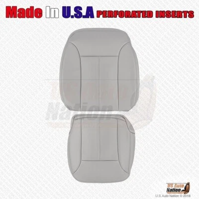 Driver Bottom-Top Leather Cover Gray For 2008 09 2010 Mercedes Benz GL500 GL550 - Image 1 of 4