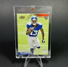 Odell Beckham Jr ROOKIE HTF TOPPSPRIME 2014 OBJ ROOKIE CARD - MINT - W/ CASE