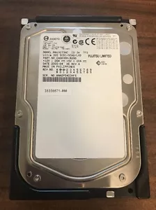 Fujitsu MAU3073NC 3.5" 73GB 10K RPM Ultra320 SCSI HDD - Picture 1 of 4