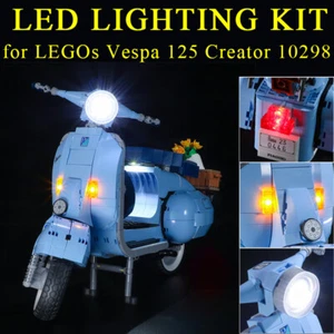 USB Lighting LED Licht Beleuchtung Kit Für LEGO 10298 Vespa 125 Vintage Roller - Bild 1 von 11