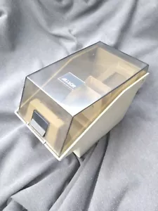 Vintage Allsop 3.5" Floppy Disk Plastic Storage Box Case Holder Organizer - Picture 1 of 8