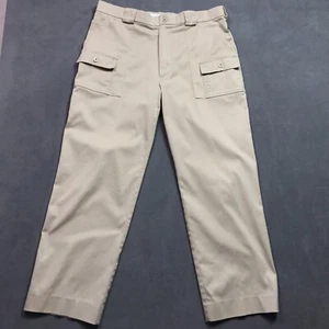 Sportif USA Cargo Pants Original Stretch Mens 38 x 30 Beige Fish Hike Boat - Picture 1 of 10