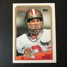 1988 Topps STEVE YOUNG #39 San Francisco 49ers  BYU Cougars