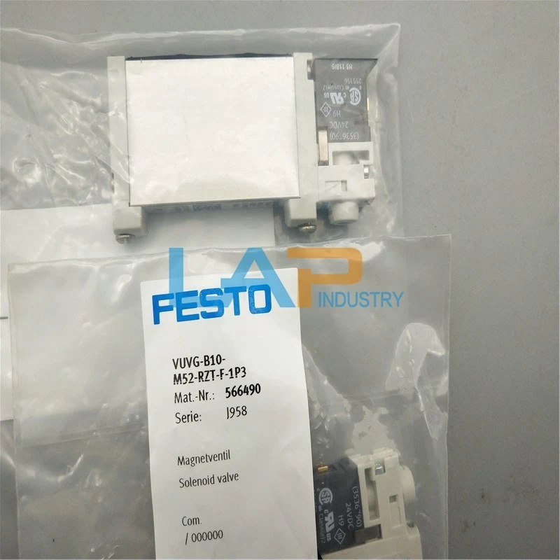 1PC New For FESTO Solenoid Valve VUVG-B10-M52-RZT-F-1P3 566490 # - Image 1 of 4