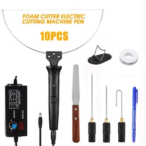 Foam Cutter Set Electric Styrofoam Cutting Machine Tool Pen /w Voltage Adaptor - Bild 1 von 12