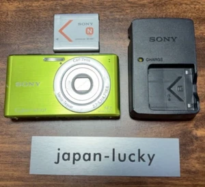 SONY Cyber Shot Digital Camera DSC-W530 14.1MP Compact 4x zoom Japanese only - Picture 1 of 8