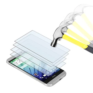 4 x PANZERFOLIE HTC One M8 soft TPU Panzer TPU Schutzfolie Klar Displayfolie - Picture 1 of 2
