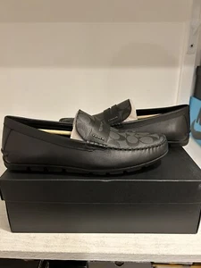 Coach Loafer Charcoal Black Size 11 - Picture 1 of 5