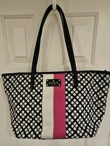 Kate Spade Small Harmony Black & Cream - Picture 1 of 8